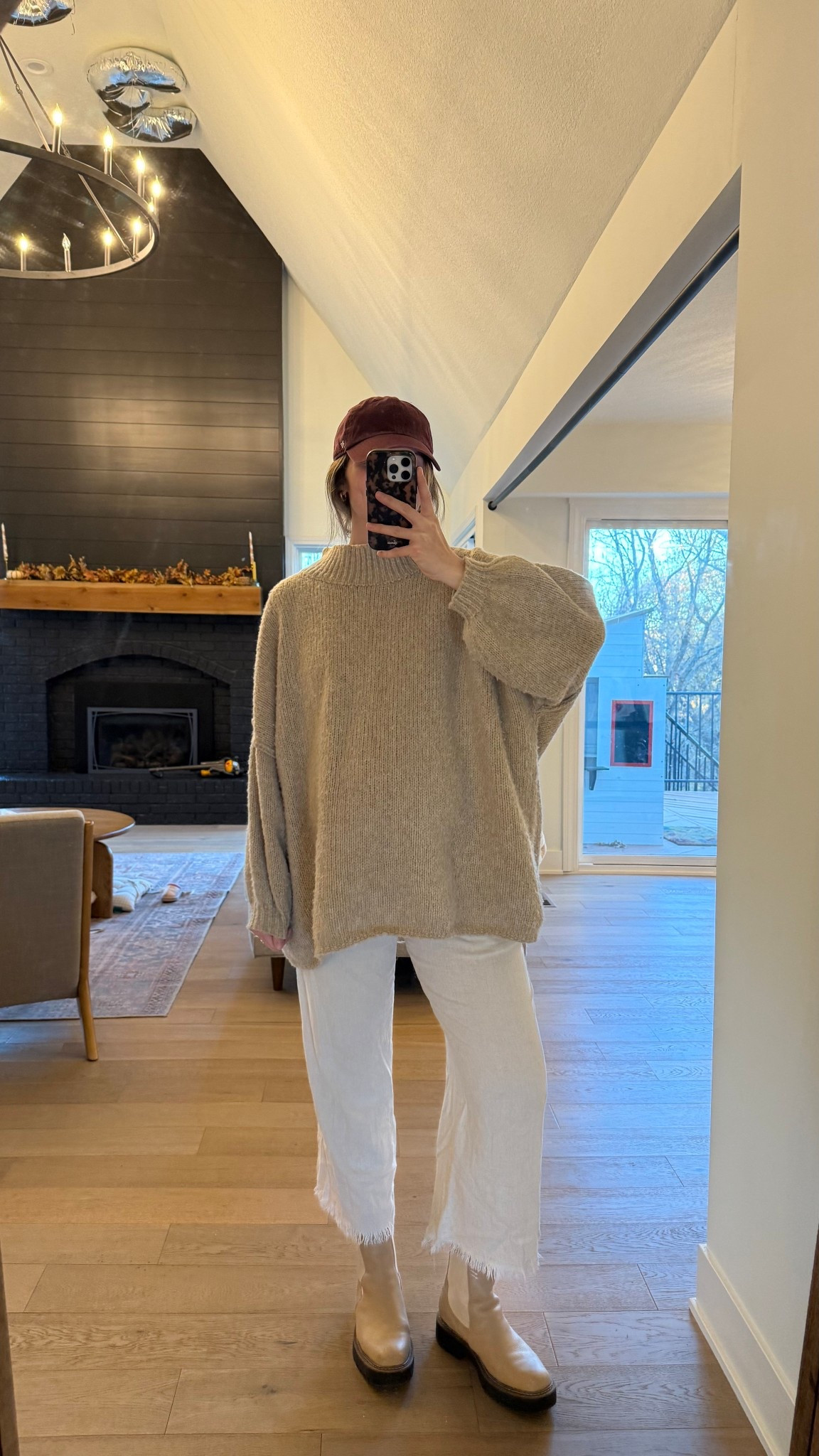 oversized sweater is tts, one of my favorites! Also have in grey! Linen pants are maternity, have loved for multiple pregnancies and postpartum! wearing a small! 

#LTKBump