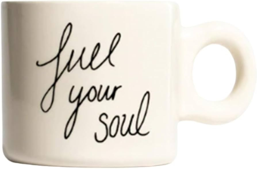 SENZOU Keramik Tasse \u201eFuel Your Soul\u201c f\u00fcr Kaffee & Tee | Amazon (DE)