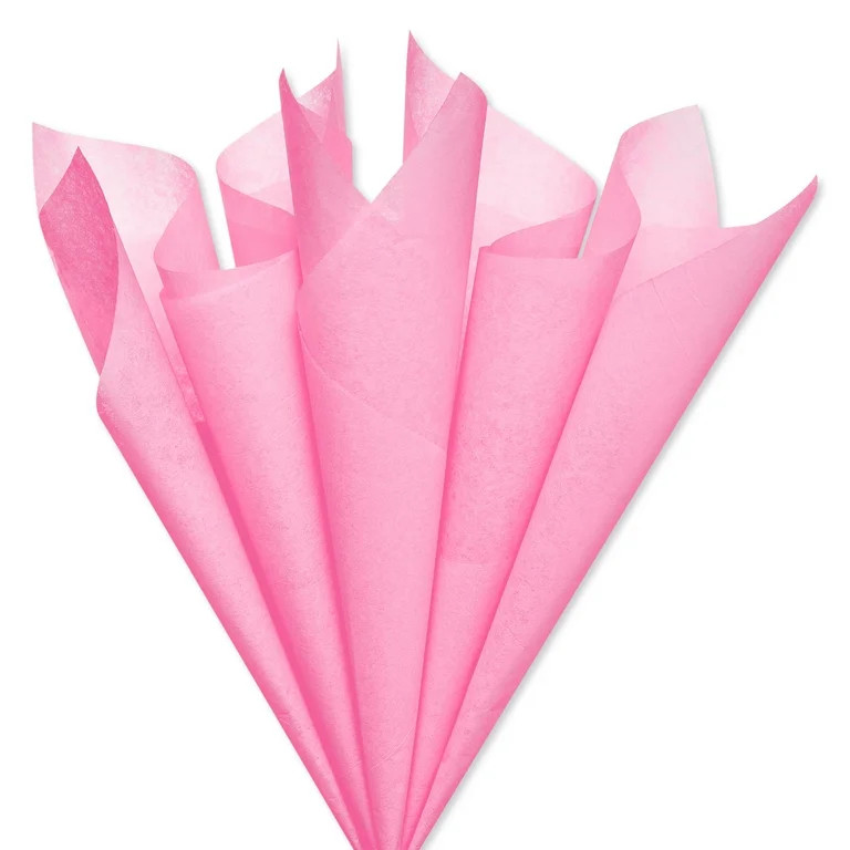 American Greetings 20 in. x 20 in. Dark Pink Tissue Paper (8-Sheets) | Walmart (US)