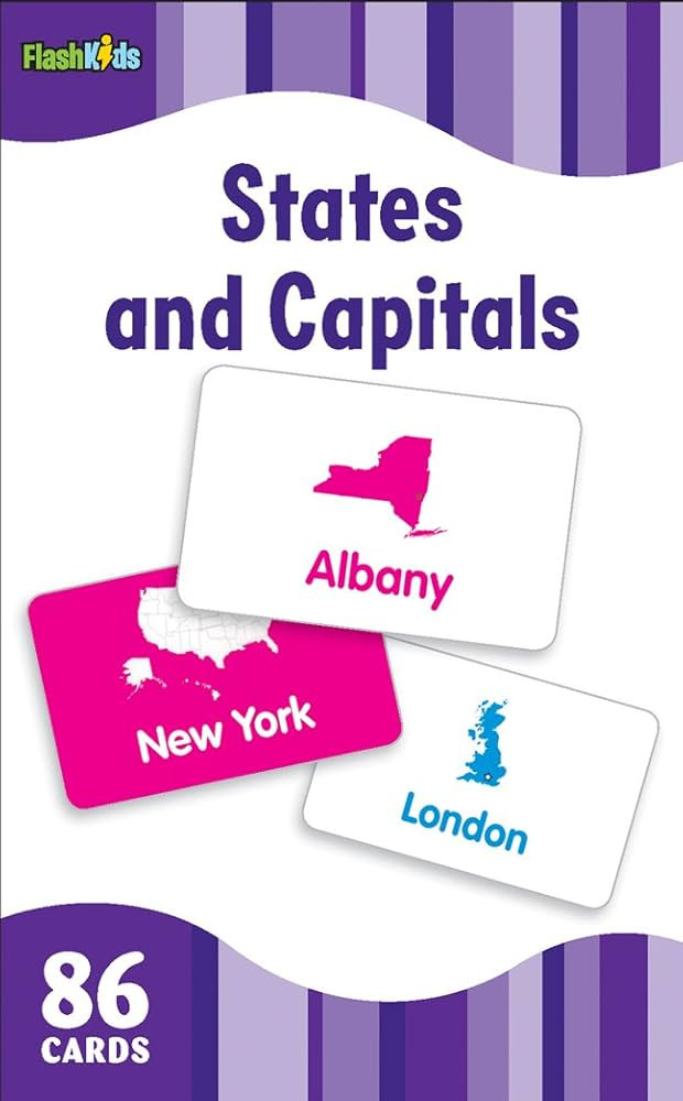 States and Capitals (Flash Kids Flash Cards) | Amazon (US)