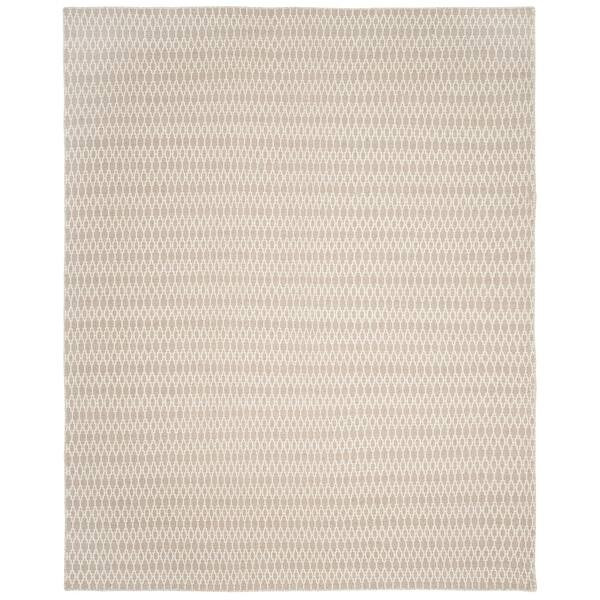 SAFAVIEH Handmade Oasis Ursulina Casual Wool Rug - 8' x 10' - Beige/Ivory | Bed Bath & Beyond