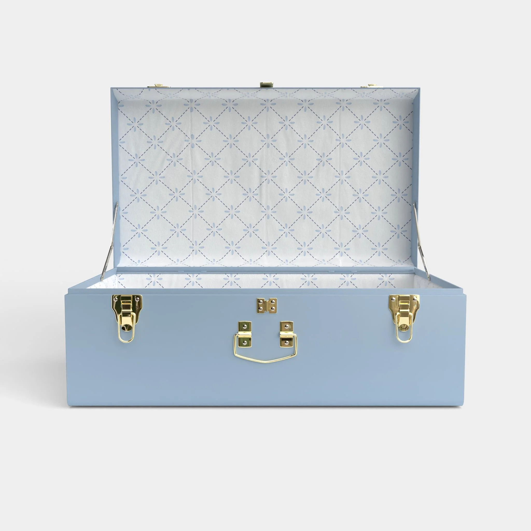 Grand Classic Trunk - Light Blue | Petite Keep, LLC
