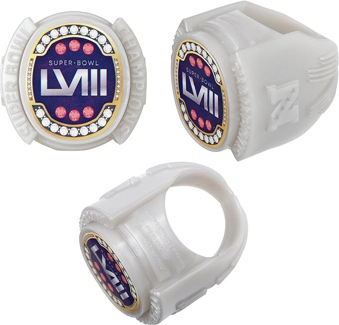 DecoPac NFL Super Bowl LVIII Rings, Cupcake Decorations, Officially Licensed, Football Rings, Foo... | Amazon (US)