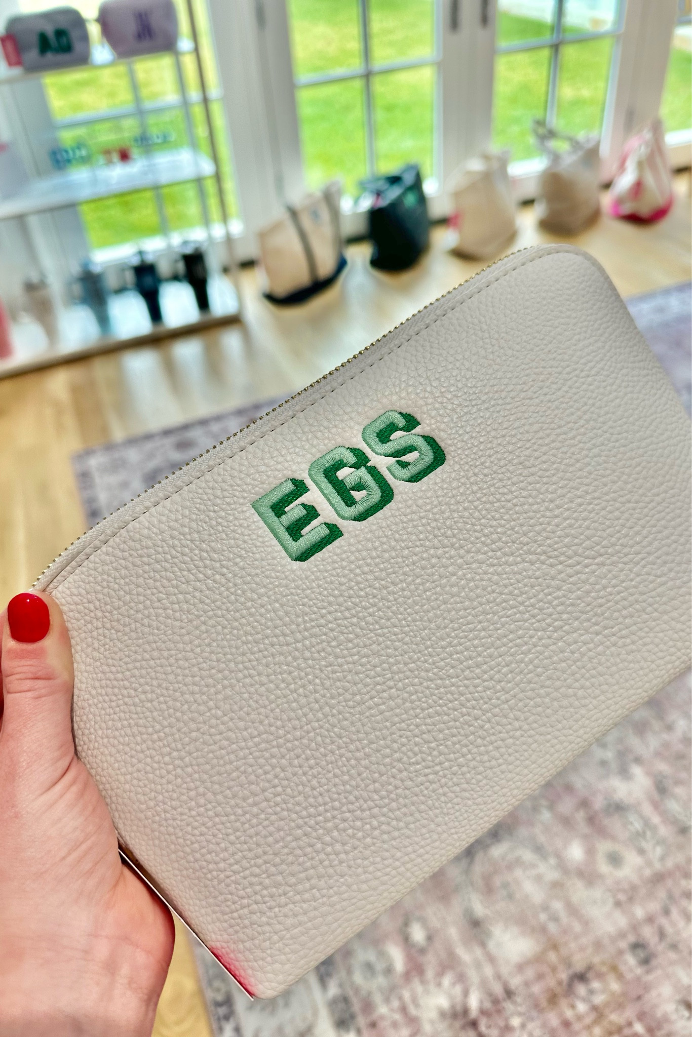 Embroidered bags from Sprinkled with Pink for under $40! Great for secret Santa or the beauty-lover in your life. 

#LTKfindsunder50 #LTKbeauty #LTKfindsunder100