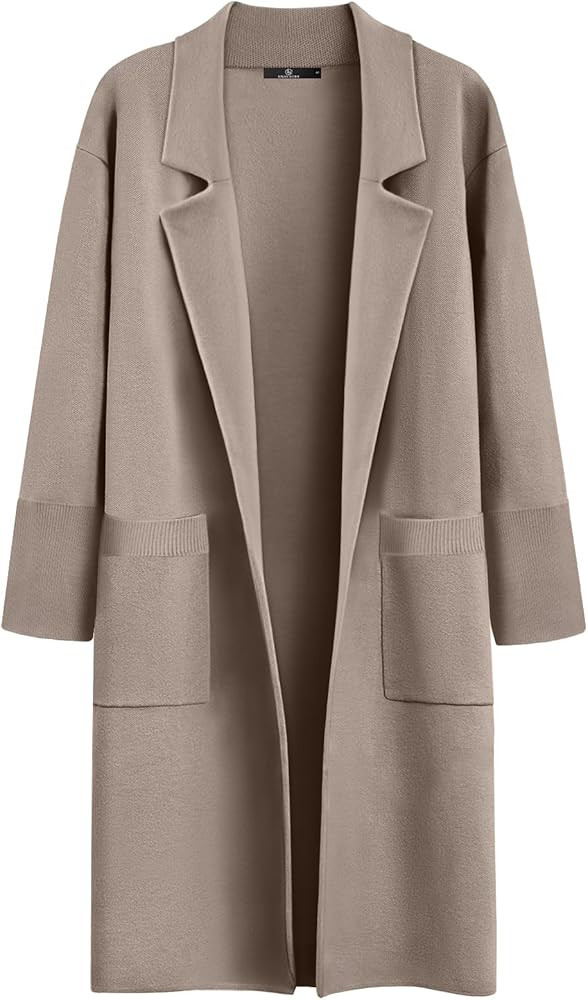 LILLUSORY Women's Long Dressy Cardigan Sweaters Fall Oversized Cozy Jacket Outfits 2025 Date Nigh... | Amazon (US)