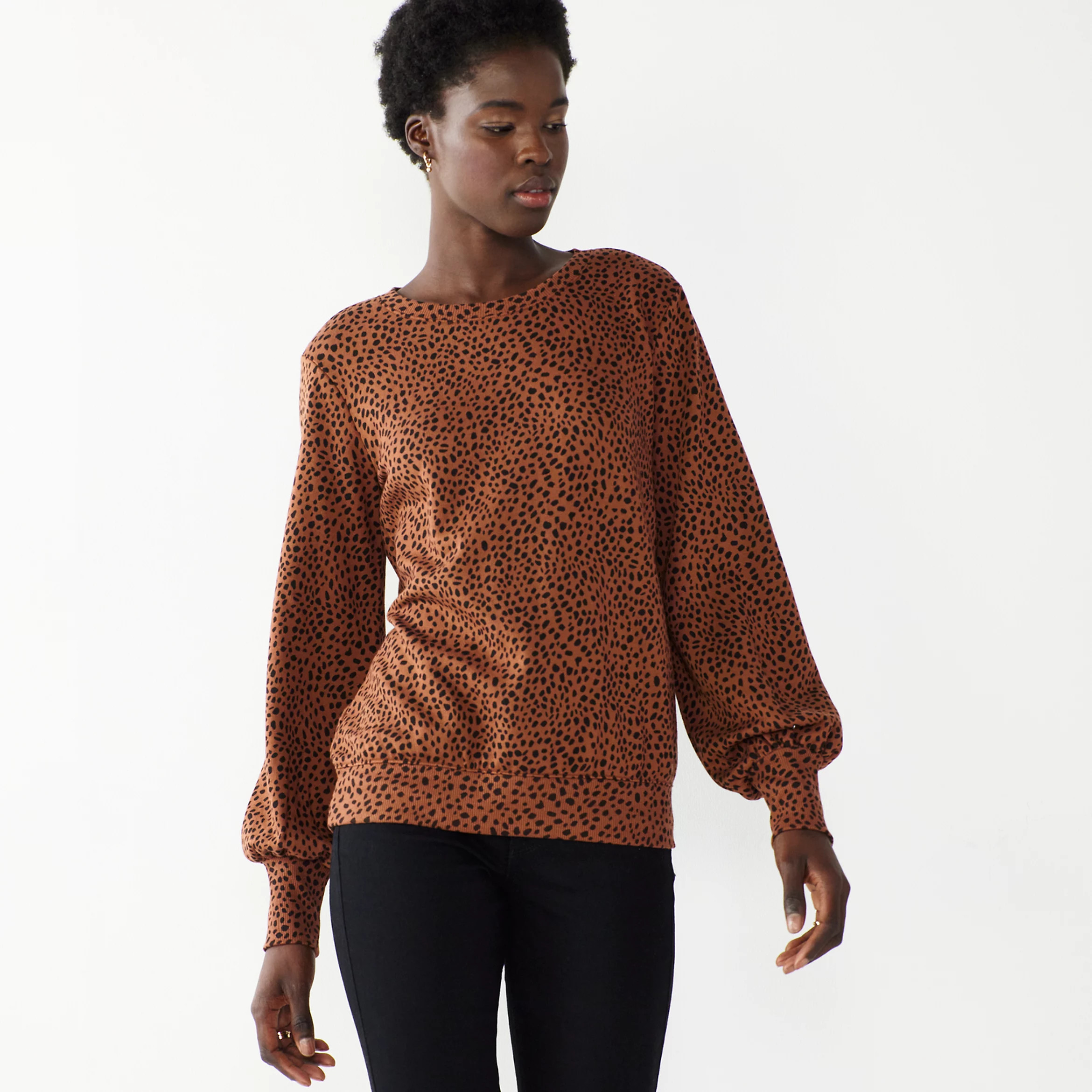 Women's Nine West Crewneck Long Sleeve Top | Kohl's