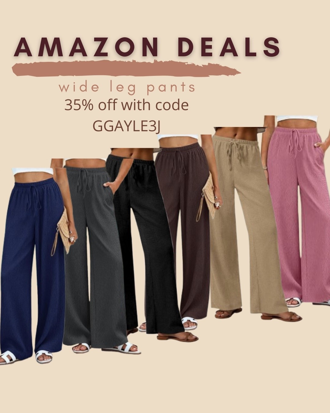 $17-$19 ends 3/11

Amazon fashion
Amazon deals
Wide leg pants


#LTKSaleAlert