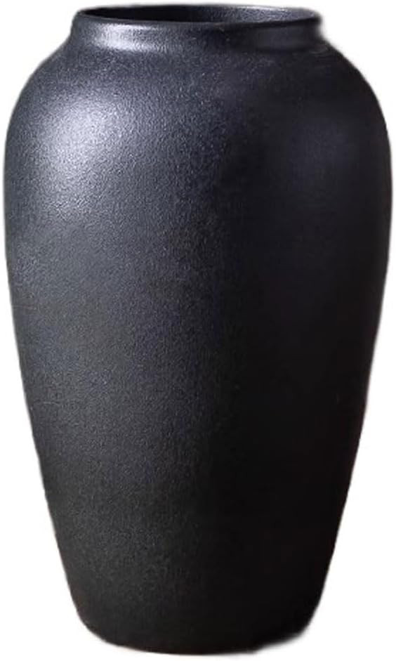 Aimeryup Rough Ceramic Vase Pottery Jar Ornaments Decor Flower Arrangement Hydroponic Retro Deskt... | Amazon (US)