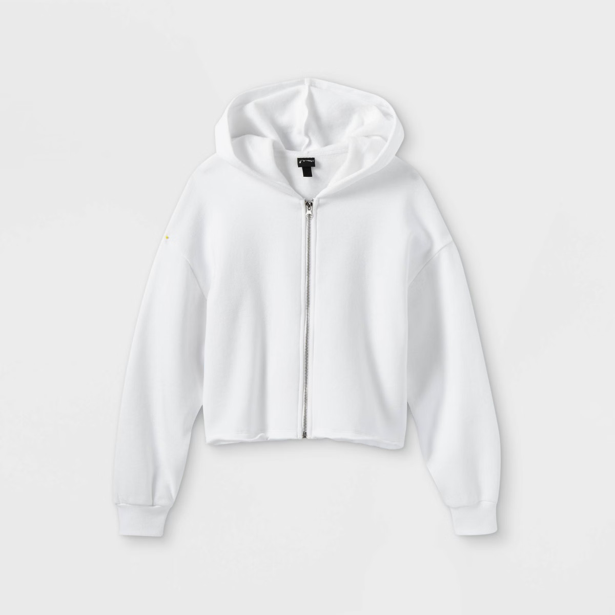Girls' Boxy Cropped Zip-Up Hoodie Sweatshirt - art class™ | Target