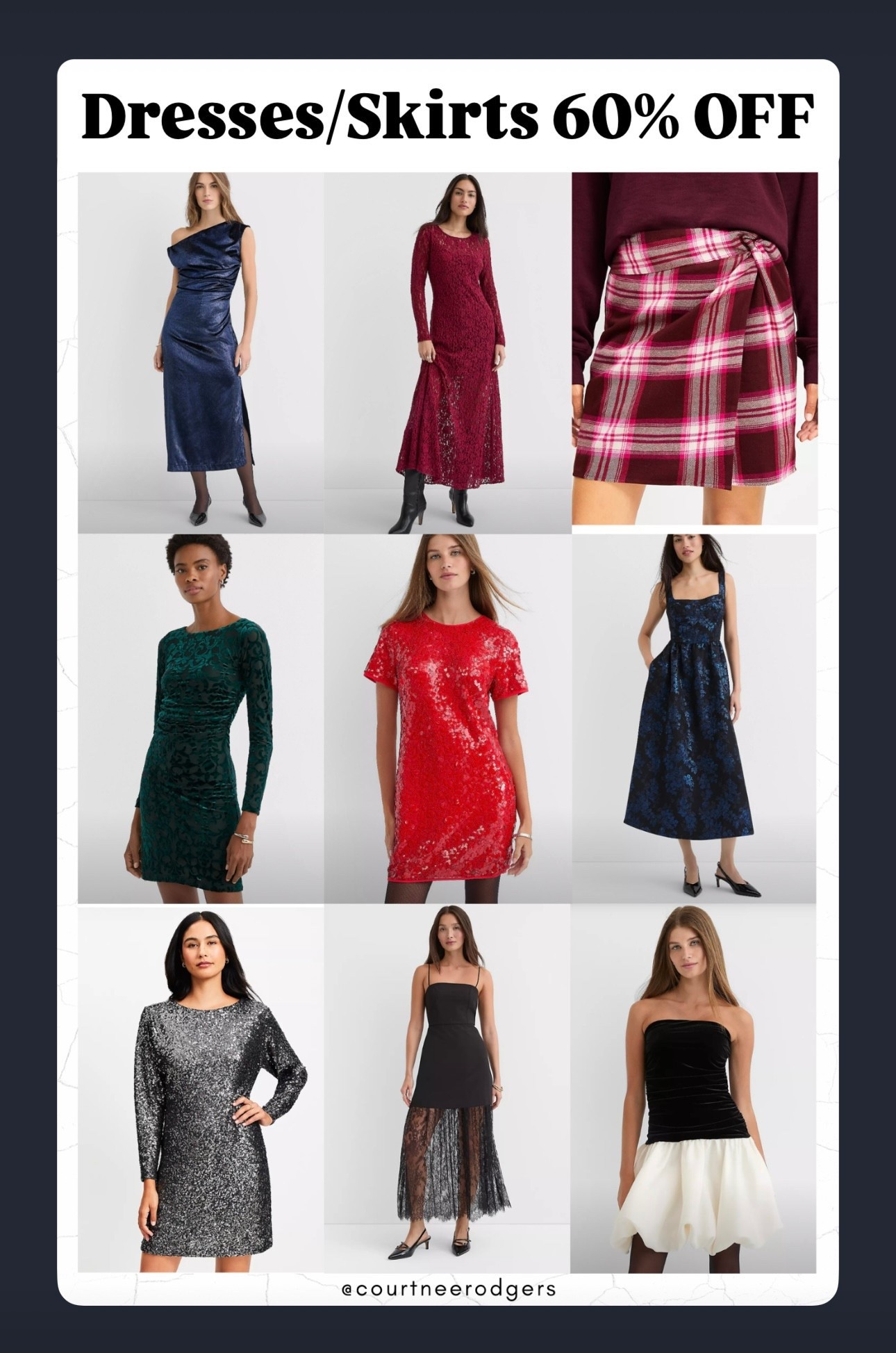 LOFT Dresses + Skirts 60% OFF 

HOLIDAY outfits, LOFT, Holiday dresses, Christmas party 

#LTKHoliday #LTKSeasonal #LTKGiftGuide