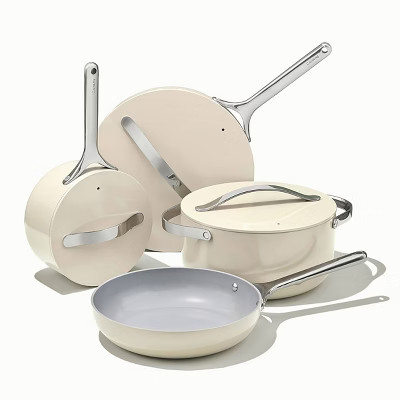 Caraway Home 12pc Cookware Box Set Cream | Target