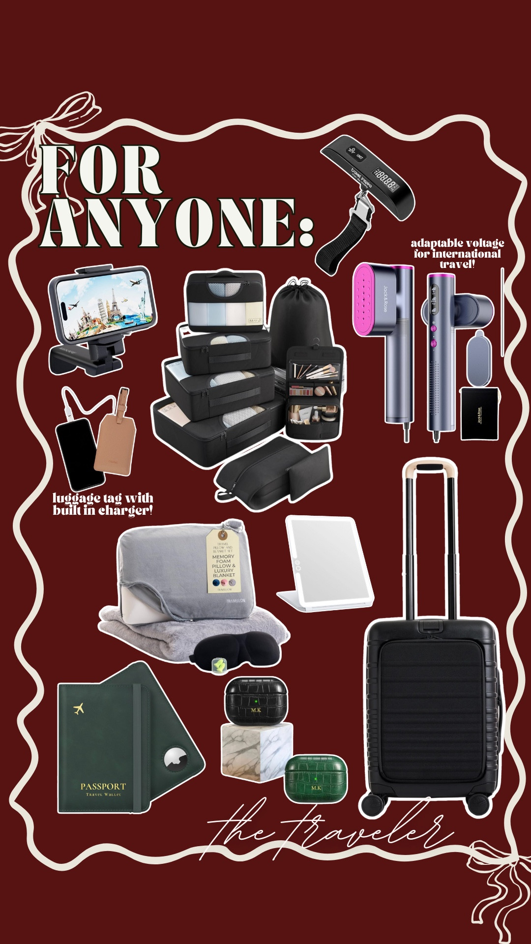 Gift ideas for the traveler! Some of my favorite travel essentials 

#LTKCyberWeek #LTKTravel #LTKGiftGuide