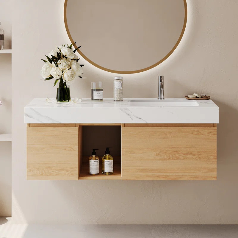 Loubertha 47.6 Single Bathroom Vanity with Top | Wayfair North America