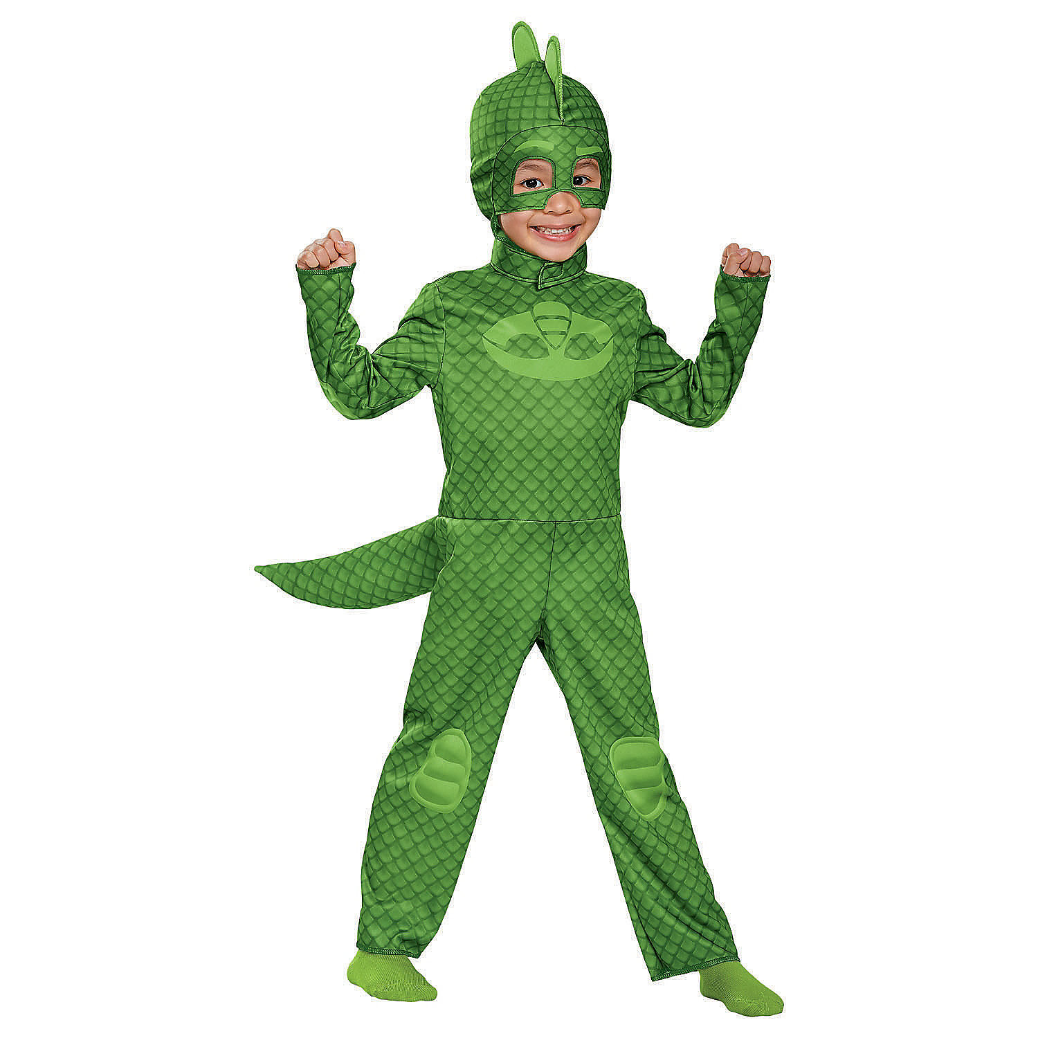 Disguise Boys' PJ Masks Gekko  Costume - Size 4-6 - Walmart.com | Walmart (US)