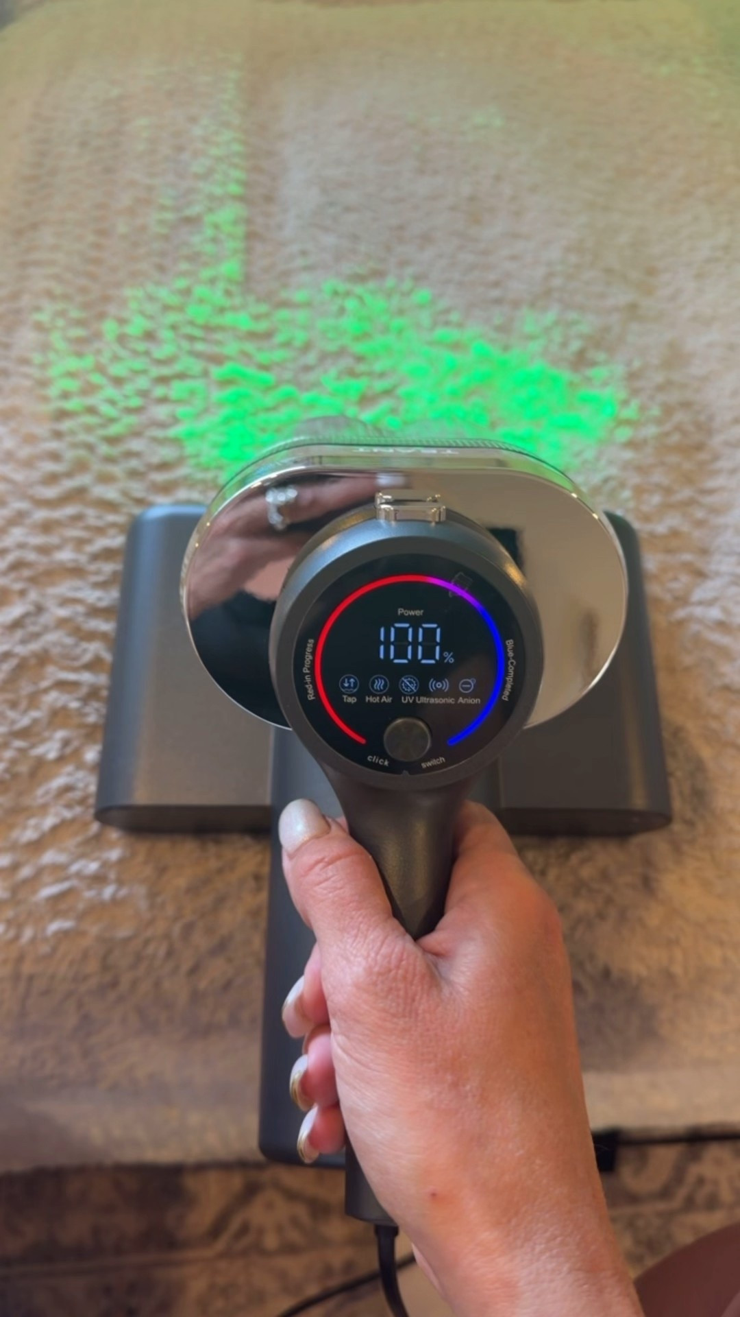 I nerd out for cleaning products and this one brings me so much joy! It cleans, sanitizes with the UV light and gets rid of all the dust mites, skin cells, dust, all the gross things on any fabric. It’s safe to use on any fabric surface. Mattress, couch, carpet- you name it! I did get the upgraded version bc I wanted the light and I’m happy I did that. 

#mattressvacuum #cleaningmusthaves #cleaning #allergies #amazon #amazoncleaning 

#LTKHome #LTKFindsUnder100