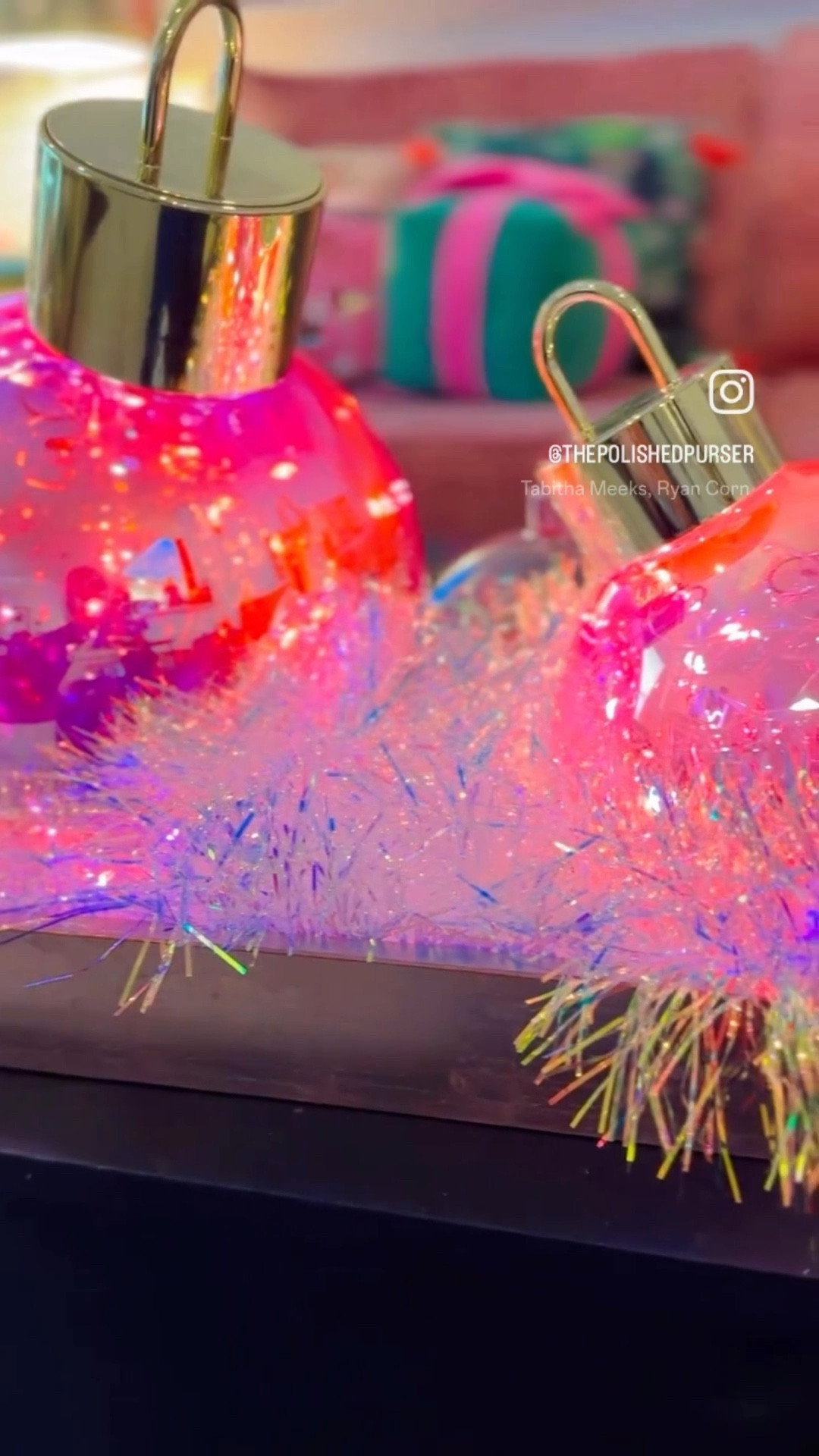 🎄Loving the additions to this year’s eclectic Christmas decor: new stockings, a collectible hand-painted ornament, holiday throw pillows, a letter from the Grinch 😅😂 new stockings, and a gold bow tree topper. Almost everything is on sale right now, too! Grab it before you have regrets! 

#LTKHoliday #LTKCyberWeek #LTKGiftGuide