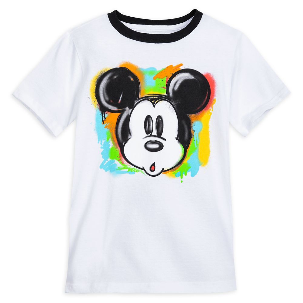 Mickey Mouse Ringer T-Shirt for Kids | Disney Store