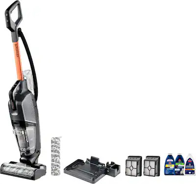 BISSELL - Crosswave Hydrosteam Corded Wet Dry Vac - Titanium/Cooper Harbor | Best Buy U.S.