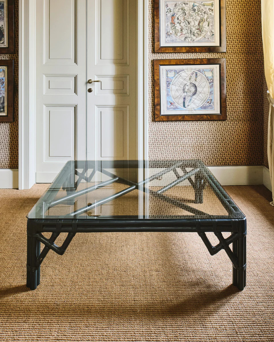 Vintage Dark Green Coffee Table | Cabana Magazine