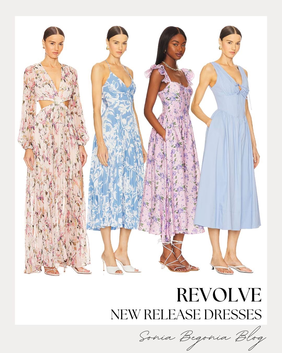 Revolve New Releases

I am absolutely swooning over the latest dress drop from Revolve! These floral prints and soft pastels are exactly what my wardrobe needs for the upcoming season. From dreamy cut-out maxis to flirty ruffled shoulders, there is a silhouette for every occasion. 🌸✨

I love how these pieces effortlessly transition from a garden party to a sunset dinner. The movement in the pleated fabrics and the dainty tie-front details make these feel so feminine and elevated. They are truly the definition of effortless elegance! 👗💫

Which one is your favorite? I can’t decide between the lavender floral midi or the classic baby blue cinched dress. Pair them with some strappy sandals and minimal gold jewelry for the ultimate polished look! 👠💍

#RevolveMe #SpringDresses #FloralFashion #WeddingGuestOutfit #NewArrivals

#LTKSeasonal #LTKootd #LTKWedding