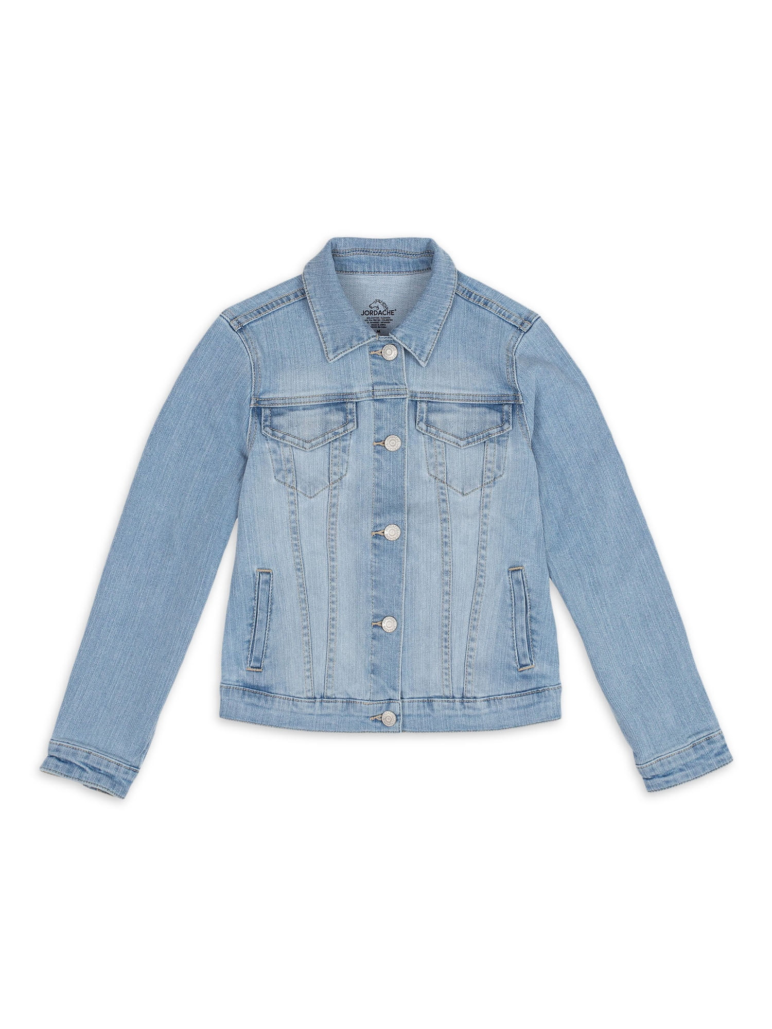 Jordache Girls 4-18 & Plus Classic Denim Jean Jacket | Walmart (US)