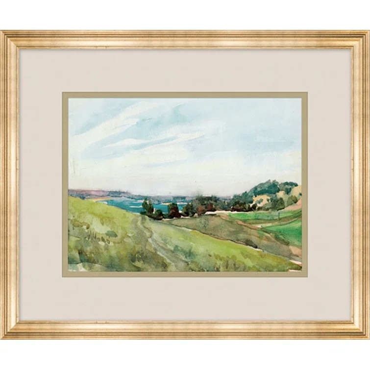 Painterly Overlook 4 by Wendover Art Group | Wayfair North America