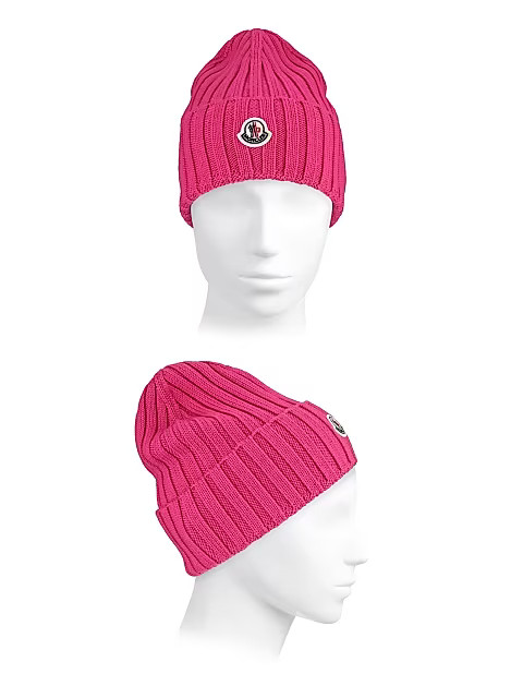 Rib-Knit Wool Beanie | Saks Fifth Avenue