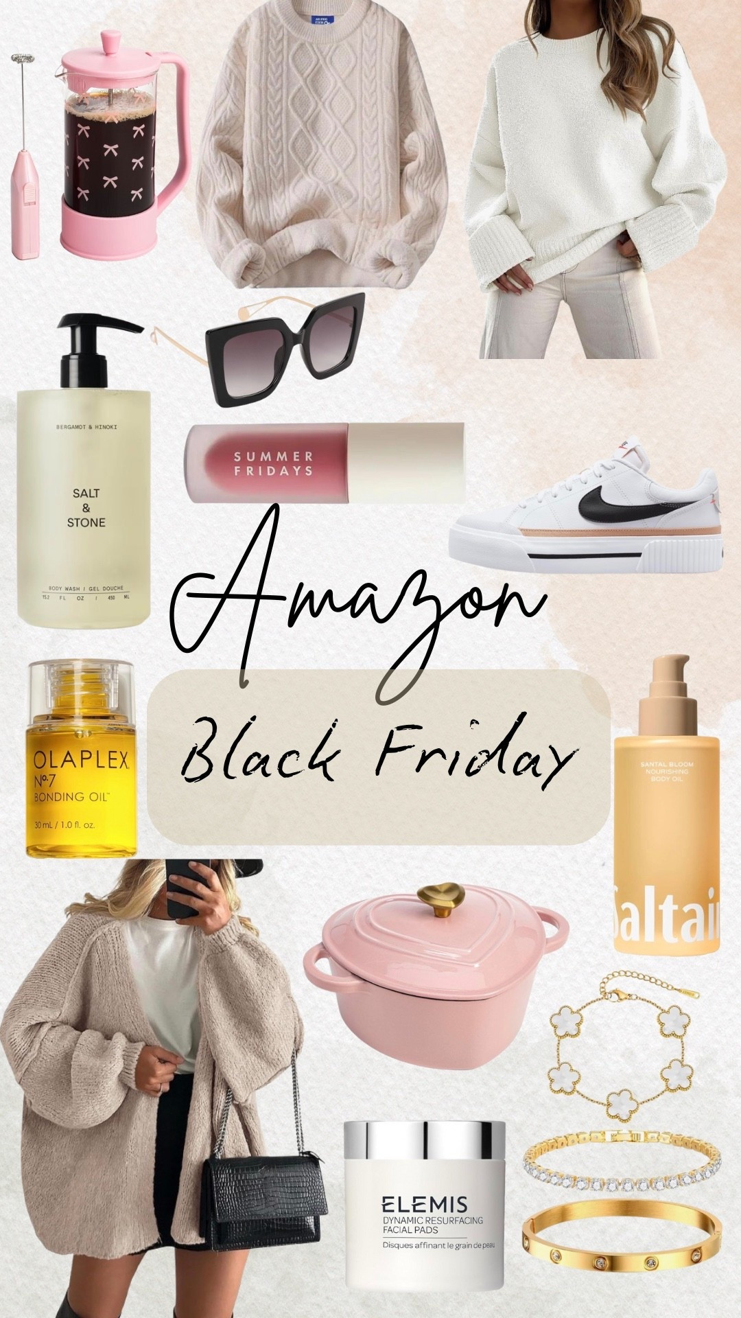 Amazon Black Friday Finds

LTKGiftGuide / LTKbeauty / ltkfindsunder50 / LTKbeauty / Amazon / Amazon Black Friday / Amazon sale / Amazon finds / Amazon style / Black Friday / sale / sale alert / Black Friday sale / sunglasses / sweaters / winter outfit / winter outfits 

#LTKSaleAlert #LTKFindsUnder100 #LTKHoliday
