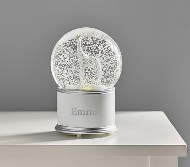 Giraffe Light-Up Snow Globe | Pottery Barn Kids