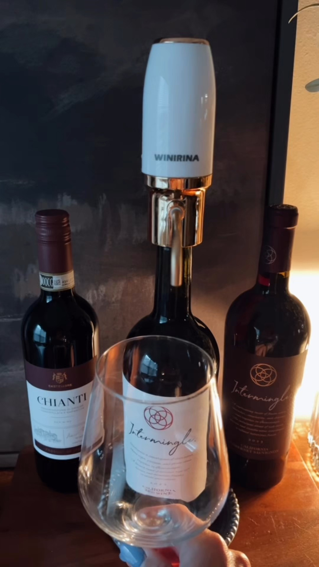 Red wine lovers where ya at!? 
This aerator will take a cheap bottle of wine and turn it into a lot elevated version in just one press of a button - it’s amazing! Rechargeable but the battery life last several bottles!! #amazonfind #redwine #wineaerator #aerator #wineglasses

#LTKFindsUnder50 #LTKParties #LTKWedding