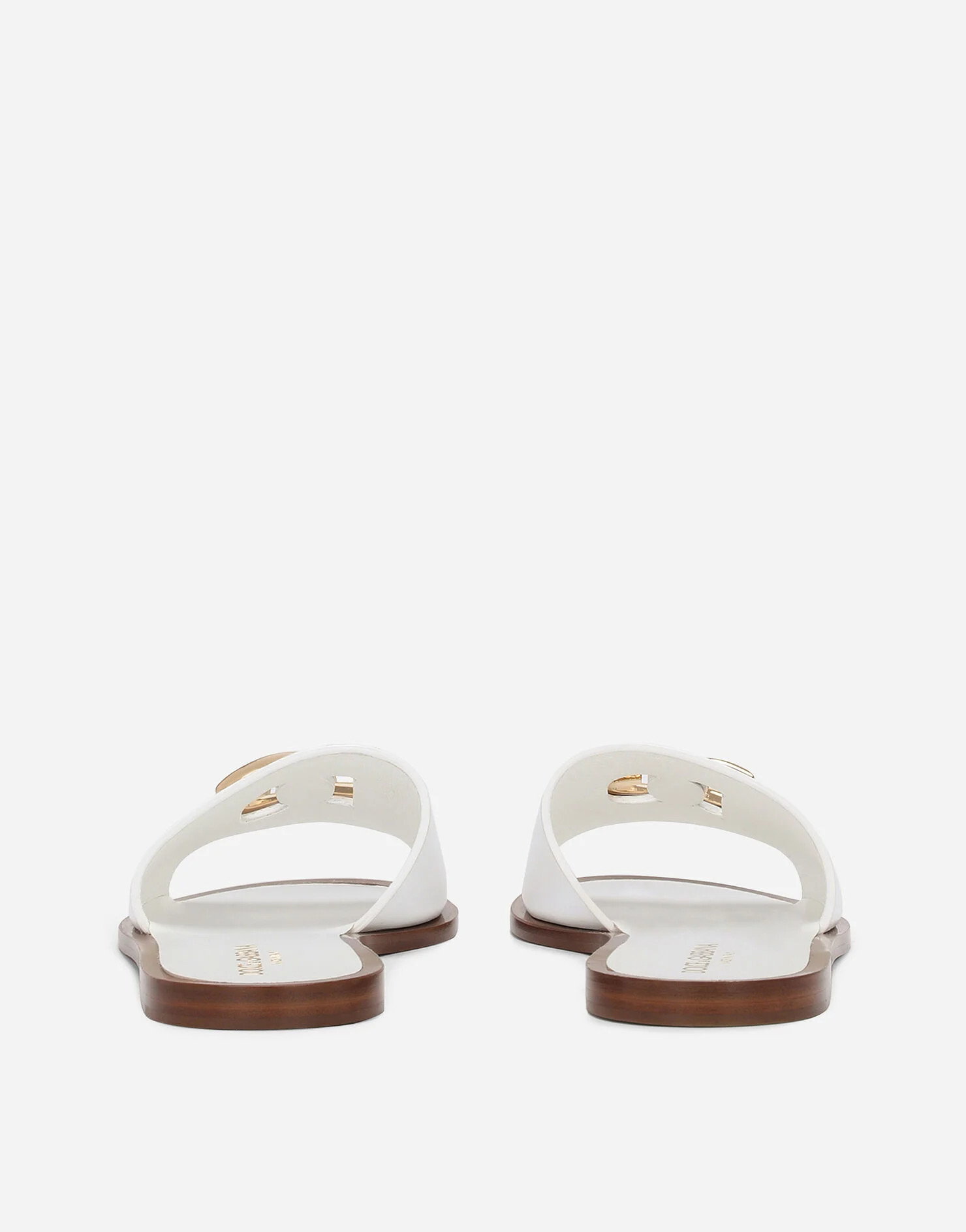 Calfskin sliders | Dolce & Gabbana US