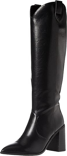 The Drop Women's Cassandra Knee-high Western Boot Overknee | Amazon (US)