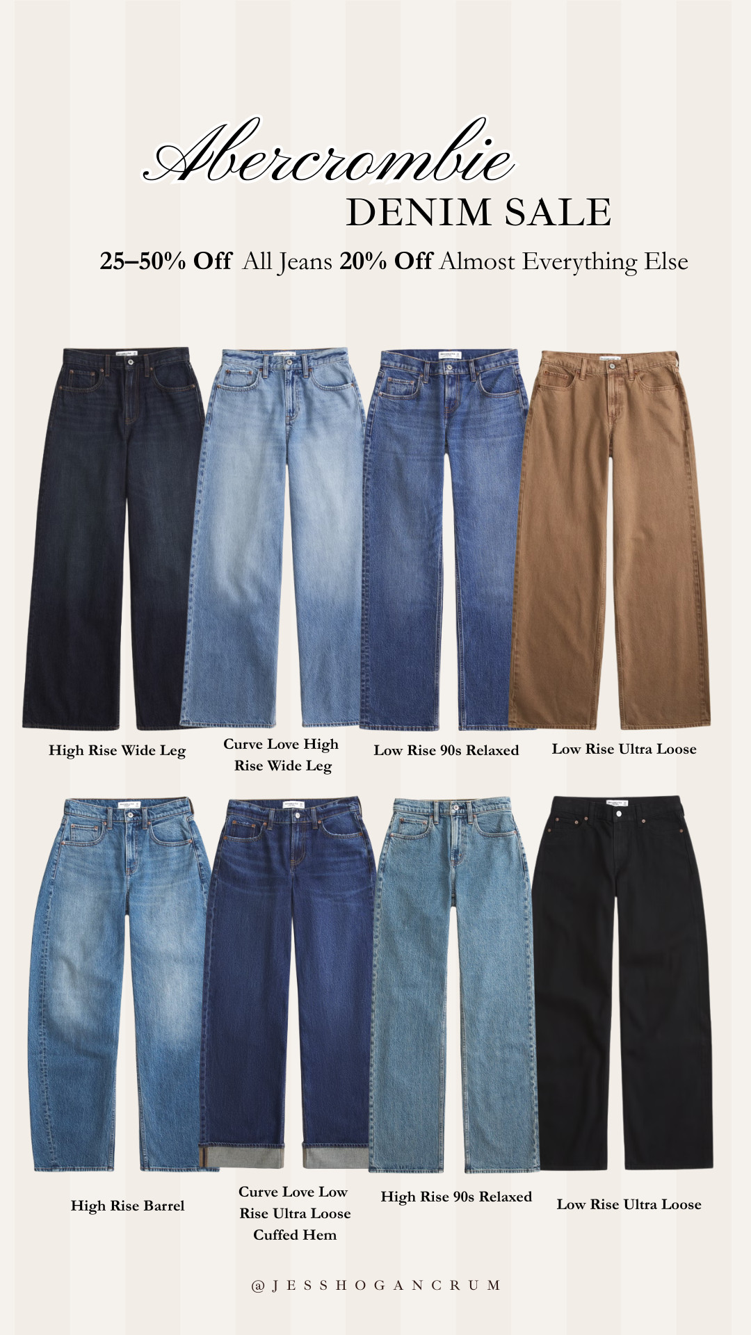 abercrombie denim on sale + use code DENIMAF for an extra 15% off! 

 #LTKootd #LTKSeasonal #LTKSaleAlert