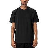 Pro Club Men's Premium Lightweight Short Sleeve T-Shirt, Black, Large | Amazon (US)