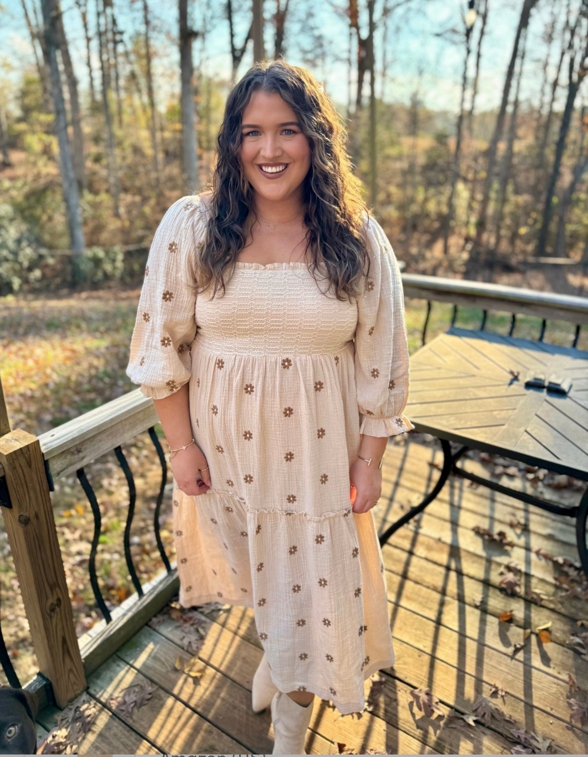 Can you believe this outfit is Amazon and not a super expensive boutique? I am completely in awe of the cutest boho vibes it’s giving. This look would be adorable for a bestie brunch or Galentine’s day. 
Plus size outfit inspo  

#LTKPlusSize #LTKValentine #LTKSeasonal