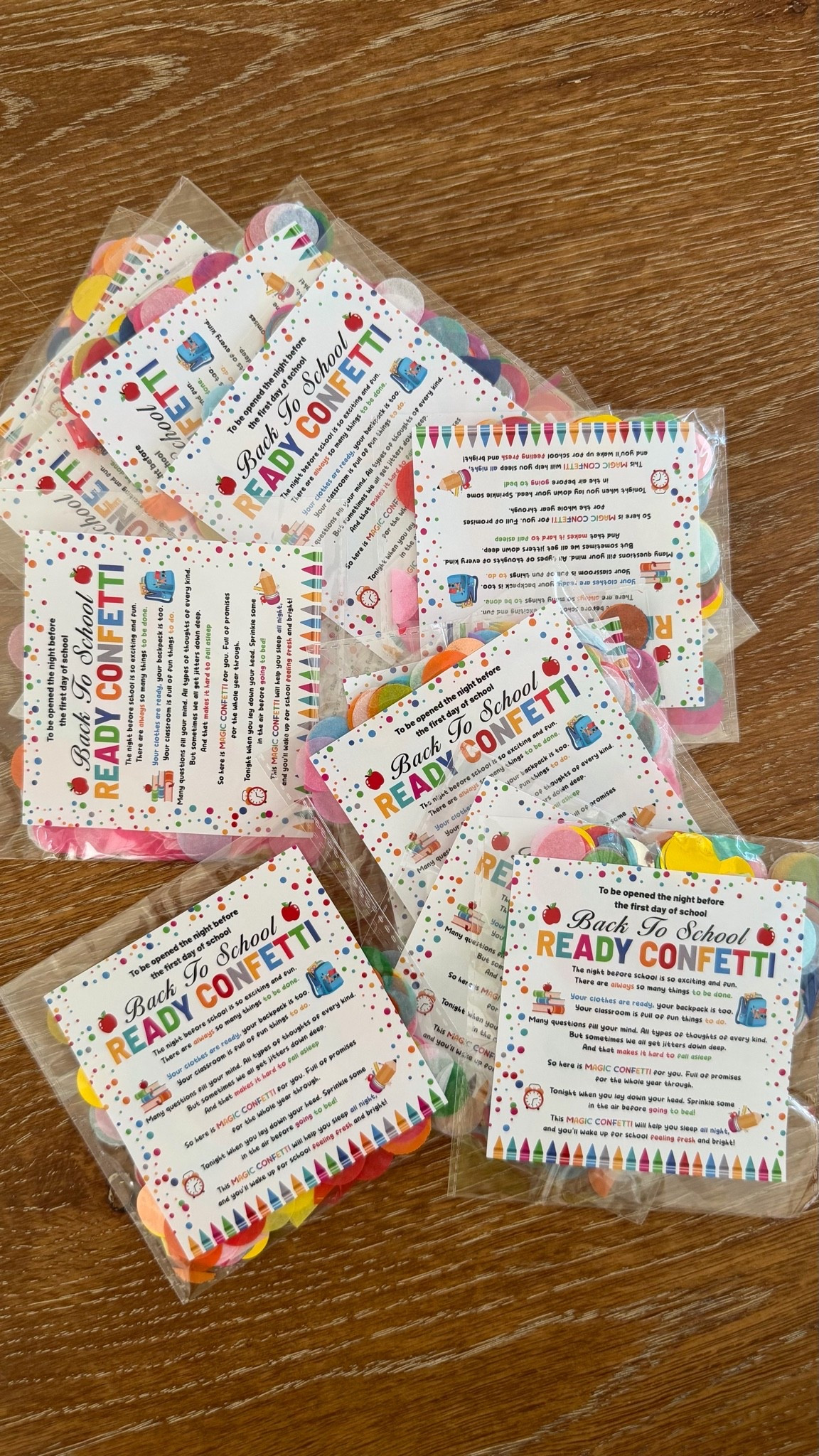 Ready Confetti 🎉

school jitters be gone w/ colorful confetti 

#backtoschool

#LTKmomlife #LTKKids