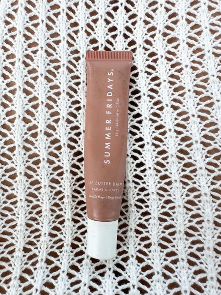 🏆 Allure best of beauty award lip balm
💯 vegan lip balm that leaves lips moisturized. This shade is in Vanilla Beige but I would love to try the Iced Coffee shade since I am a big coffee drinker. ☕️

Lip balm, chapstick, Summer Fridays, beauty favorites 

#LTKFindsUnder50 #LTKBeauty #LTKU