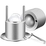 VEVOR Ice Ball Press, 2.4" Ice Ball Maker, Aircraft Al Alloy Ice Ball Press Kit for 60mm Ice Sphe... | Amazon (US)