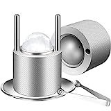 VEVOR Ice Ball Press, 2.4" Ice Ball Maker, Aircraft Al Alloy Ice Ball Press Kit for 60mm Ice Sphe... | Amazon (US)