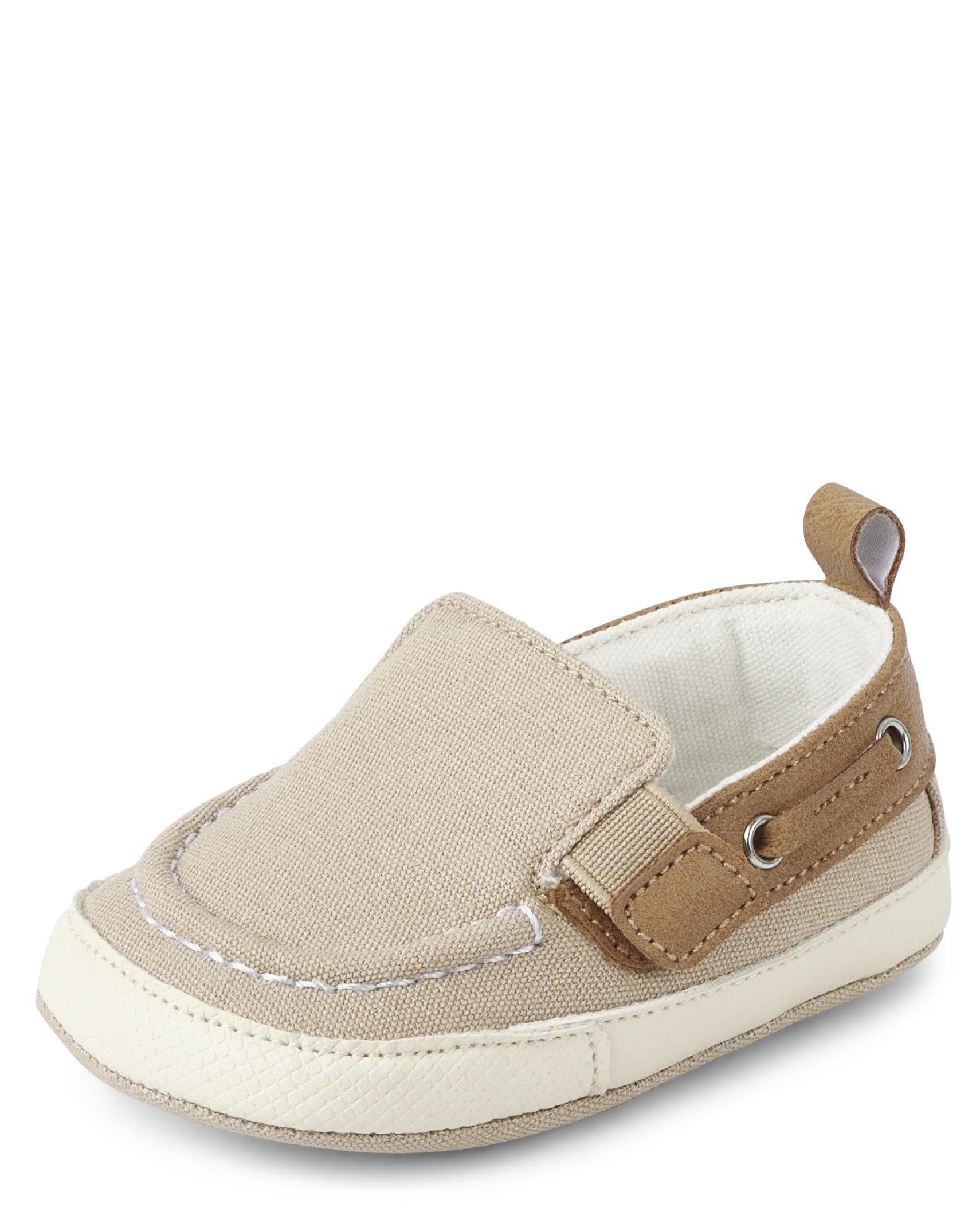 Baby Boys Chambray Boat Shoes - tan | The Children's Place