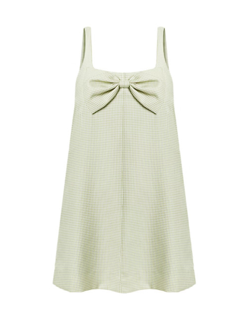 Sinta Jacquard Bow Minidress | Saks Fifth Avenue