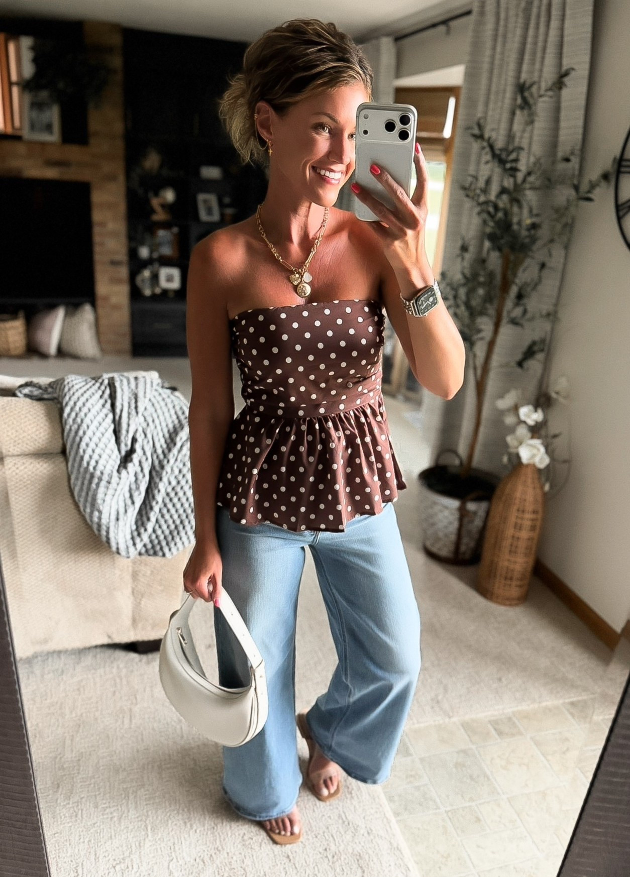 Inspo for your next date night. 
Top/ small
Jeans/ 8 regular (all time favorite Target jeans)

#LTKSeasonal #LTKOver40