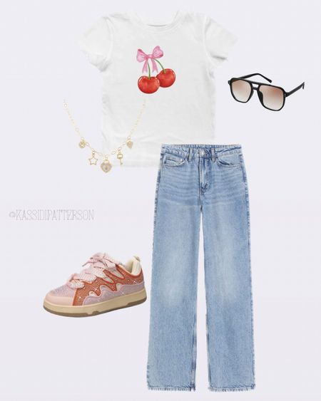 Spring outfit! Graphic tee, colorful sneakers, trendy outfit

#LTKU #LTKSeasonal