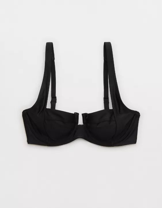 Aerie Wide Strap Unlined Underwire Bikini Top | American Eagle Outfitters (US & CA)