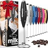 PowerLix Milk Frother Handheld Battery Operated Electric Whisk Beater Foam Maker For Coffee, Latte,  | Amazon (US)