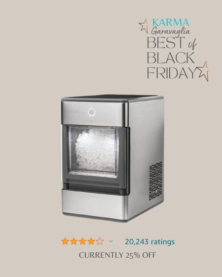 Countertop nugget ice maker, ice maker, Black Friday Sale, Cyber Monday Sale, Amazon Sale, Best of Black Friday Deals, would make a great gift, gifts for her, gifts for him, gift idea, #giftguide #christmas #nuggeticemaker #giftsforhome #amazonblackfridaydeals

Follow me @karmagaravaglia for more fashion finds, beauty faves, lifestyle, home decor, sales and more! So glad you’re here!! XO!!

#LTKCyberweek #LTKGiftGuide #LTKHoliday