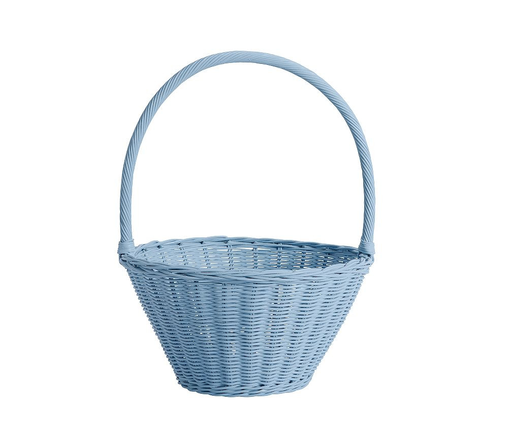 Chambray Blue Sabrina Easter Basket | Pottery Barn Kids