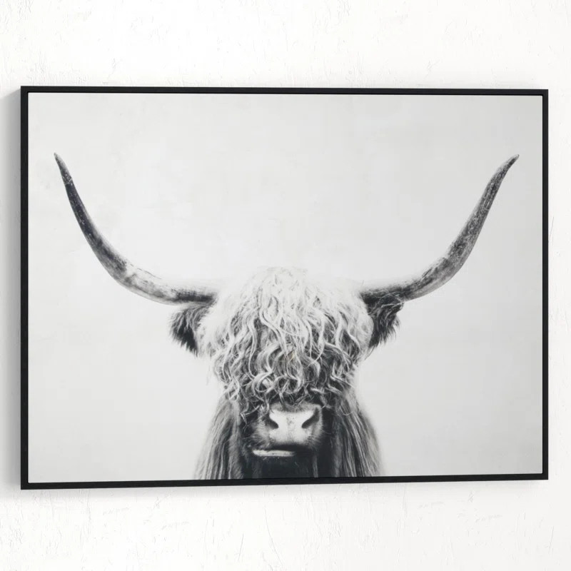 'Pancho' - Picture Frame Graphic Art Print on Wrapped Canvas | Wayfair North America