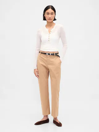 Mid Rise Downtown Khakis | Gap (US)