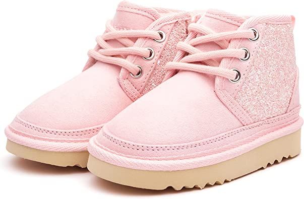 Weestep Baby/Toddler/Little Kid Soft Warm Walking Boots | Amazon (US)